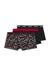 HUGO Boxershorts rood / zwart / wit