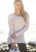 Urban Classics Pull en maille pour femme - Blanc cassé - XL