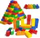 Solidchoice - 60 Pièces Gros Blocs de Construction Ensemble, Compatible avec Duplo
