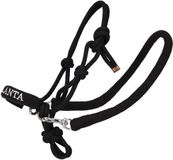 QHP Nalanta Touwhalster met teugel Hobby horse Black | Noir