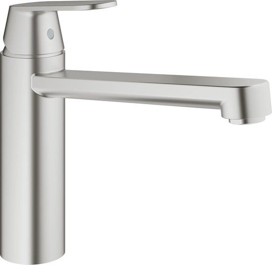 GROHE Eurosmart Cosmopolitan Keukenkraan - Medium uitloop - SuperSteel | 30193DC0