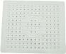 Merkloos Spoelbakmat - Gootsteenbeschermer - Keuken Beschermen - Hittebestendig Rubber - 31.4 x 26.1 cm - Wit