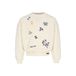 NONO sweater met print - wit