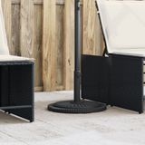 Maison Exclusive - Parasolvoet voor masten met een diameter van 38/48 mm, 12 kg, rond