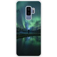 Samsung Galaxy S9 Aurores boreales Verstevigd hoesje met sublimatie bedrukking