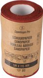 Copenhagen Pro Papier de verre sur rouleau - Sec - Grain 80 - 11.5 cm x 5 mètres