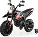 OEM Elektrische kinderfiets, 12 volt, 5,5-6 km/u, rood-zwart, geschikt vanaf 3 jaar