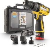 Powerplus Compacte 4-in-1 multifunctionele schroevendraaier 12V POWXBOX001