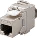 Microconnect KEYSTONE-10 netwerkverbindingsmodule - netwerkverbindingsmodule (grijs, RJ-45, IDC, vrouwelijk, CAT6a, 500 MHz)