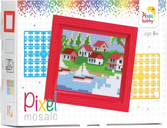 PIXELHOBBY Geschenkverpakking Pixel Huisjes