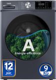 CHiQ CFL90-14586IM3XA - Wasmachine - 9 KG - Space Pro - 16 programma's - AI Smart - Stoomwassen & Quick Wash - 12 jaar garantie op motor - Energieklasse A