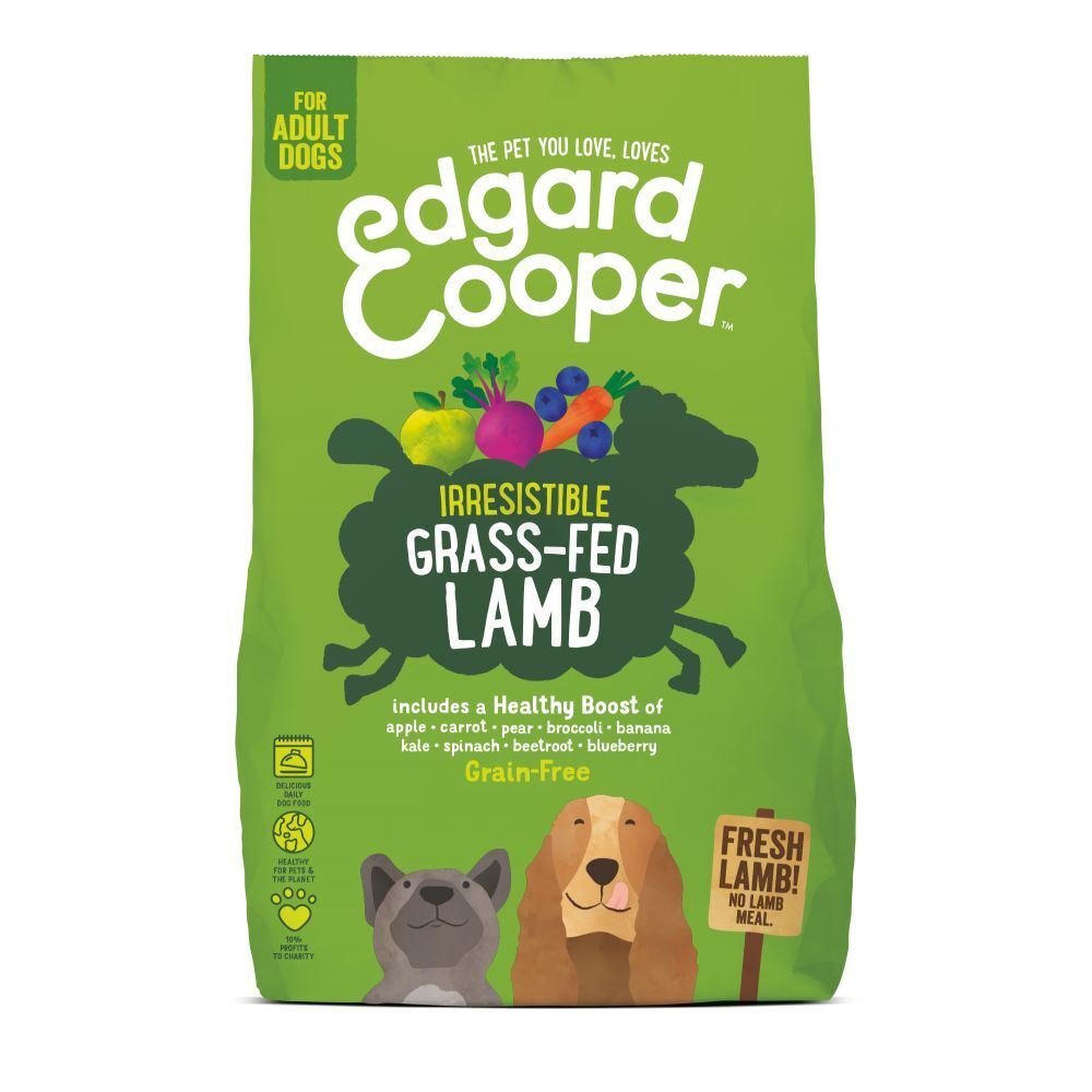 Edgard & Cooper Edgard&Cooper Irresistible Grass-Fed Lamb Adult Lam&Appel&Wortel - Hondenvoer - 700 g