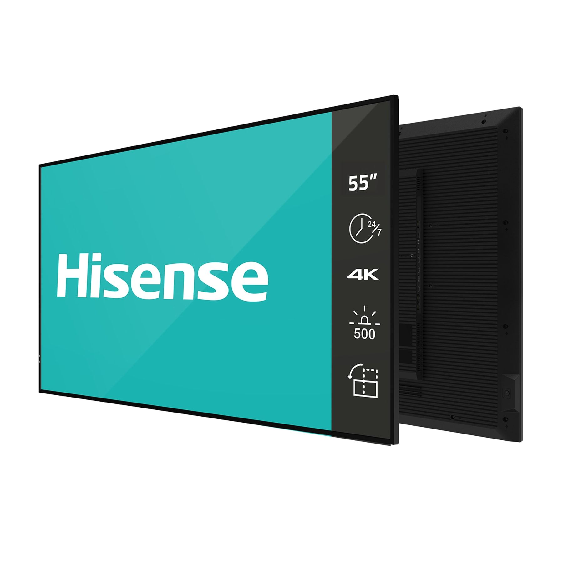 Hisense 55” 4K UHD IPS Digital Signage Display - 24/7 Operation