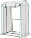 COAST™ Serre de jardin - 2 portes enroulables - Avec fermeture éclair - 100 x 81 x 150 cm
