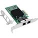 InLine 51125B Dual Gigabit netwerkkaart Intern Ethernet 1000 Mbit/s PCIe x4