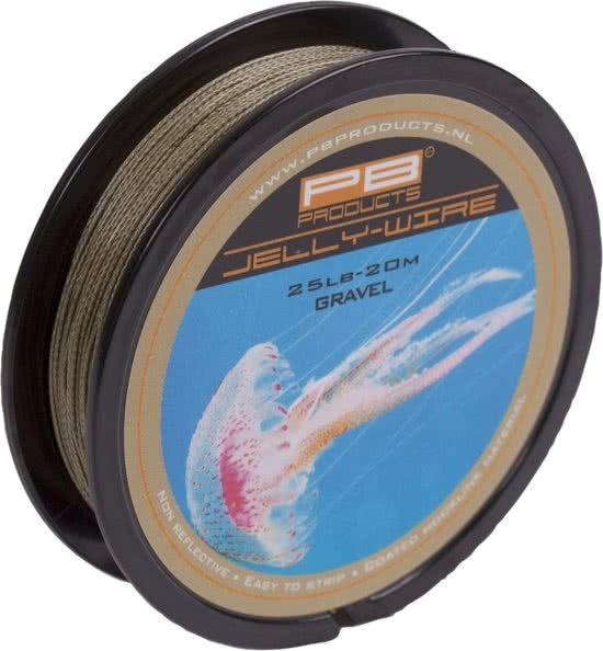 Pb Products Jelly Wire Onderlijnmateriaal Grijs 35lb