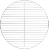 vidaXL Barbecuerooster rond Ø50 cm 304 roestvrij staal