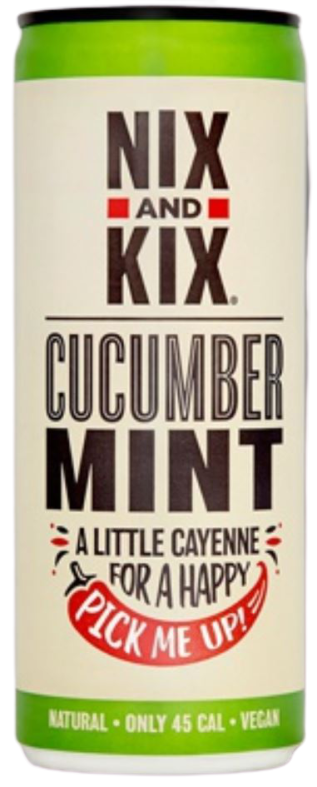 nix & kix Cucumber mint blikje 250ml