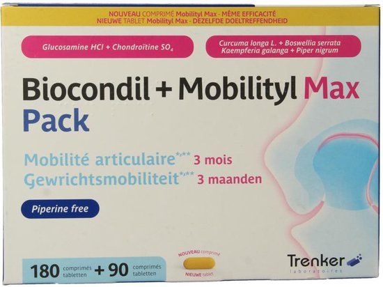 Trenker Biocondil + Mobilityl Max Pack 180 + 90 Tabletten