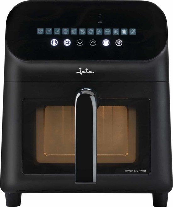 JATA JEFR1230 Air Fryer - 6.2L - 1700W - Black