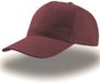 Atlantis Headwear Start Five Cap AT502 - Burgundy - One size