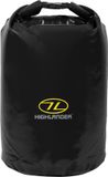 Highlander Outdoor Highlander Drybag Tri-Laminate PVC 16 liter - zwart