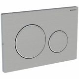 Geberit Sigma 20 bedieningsplaat geborsteld roestvrij staal 115889SN1