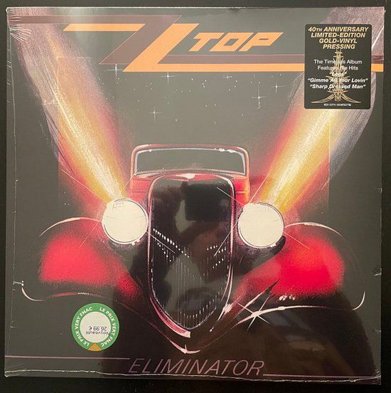 Zz Top Eliminator Gold LP