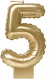 Paper Dreams Foil balloon candle gold - 5