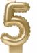 Paper Dreams Foil balloon candle gold - 5