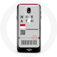 Maniacase Etui voor Samsung Galaxy S4 Air ticket Monaco