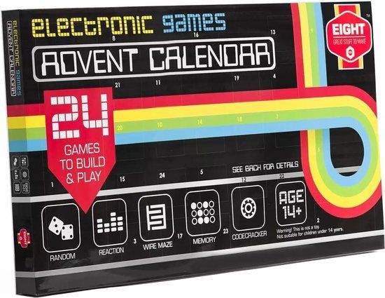 Franzis Adventskalender - 67011 Electronic Games - Adventskalender Plastic