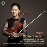 Schumann: Midori, Festival Strings Lucerne, Daniel Dodds, Özgur Aydin - Violin Concerto & Works For Violin And Piano By Clara And Robert Schumann (CD)