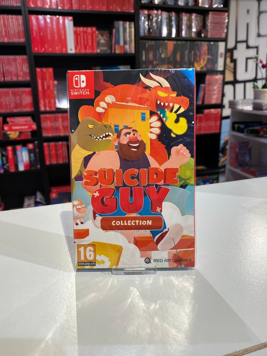Red Art Games suicide guy collection Nintendo Switch