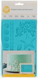 Wilton Fondant en Gum Paste Mold Sea Life, Fondant Siliconenvorm, Taart Decoreren, Blauw, 12 x 25 x 0,5 cm