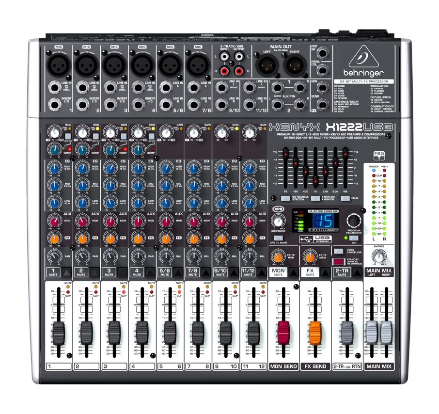 Behringer X1222USB Mengpaneel