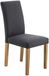 Julian Bowen set van 2 Hastings stoffen eetkamerstoelen