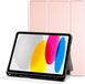 Selected by GSMpunt.nl Tablet Hoes Geschikt voor Apple iPad 11 (2025) / 10.9 (2022) | Luxe Tri-Fold Book Case | Kunst Leren Bescherm Hoes | Standaard Functie | Roze
