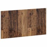 vidaXL - Wandgemonteerd Hoofdbord HOORN Oud hout Bewerkt hout