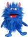 Living Puppets Klein smakelijk (blauw), handpop van hoogwaardige materialen in leuke kleuren, grootte: 27 cm, W889