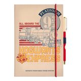 Grupo Erik Harry Potter - Platform 9 3/4 Premium A5 Notitieboek met pen - Multicolours