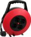 Benson Kabelhaspel - rood - 5 meter snoer - 4 geaarde stopcontacten - overbelastingsbeveiliging