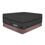 ULTCOVER Waterdichte 600D Polyester Vierkante Hot Tub Cover Outdoor SPA Covers 80 x 80 Zwart