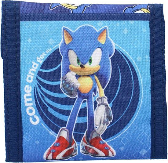 4KidsOnly Sonic Portemonnee - Sonic Supreme Power Blauw