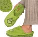 sarcia.eu Grinch ANTISLIP pantoufles pour femmes pour la maison, pantoufles chaudes, douces, en fourrure pour la maison 40-41 EU