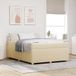 Maison Exclusive - Cadre de lit crème 140 x 200 cm tissu
