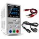 PeakTech P 6225 A 6225 A – laboratoriumvoeding 0-30V / 0-5A, regelbaar, laboratoriumvoeding DC met 4-cijferige LED-indicator, gestabiliseerde schakelvoeding, stroommeter, overbelastings- en kortsluitvast