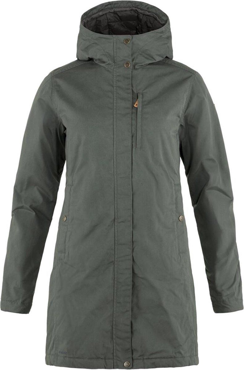 Fjällräven Kiruna Padded Parka W Q3-22 - Dark Grey