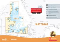 Sportbootkarten Delius Klasing Verlag GmbH Sportbootkarten Satz 5: Kattegat (Ausgabe 2026)