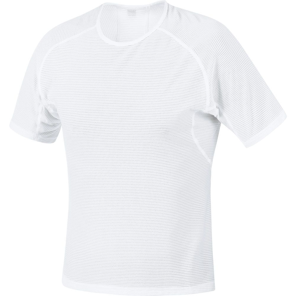 Gore Running Wear Base Layer Shirt L - Wit - Heren
